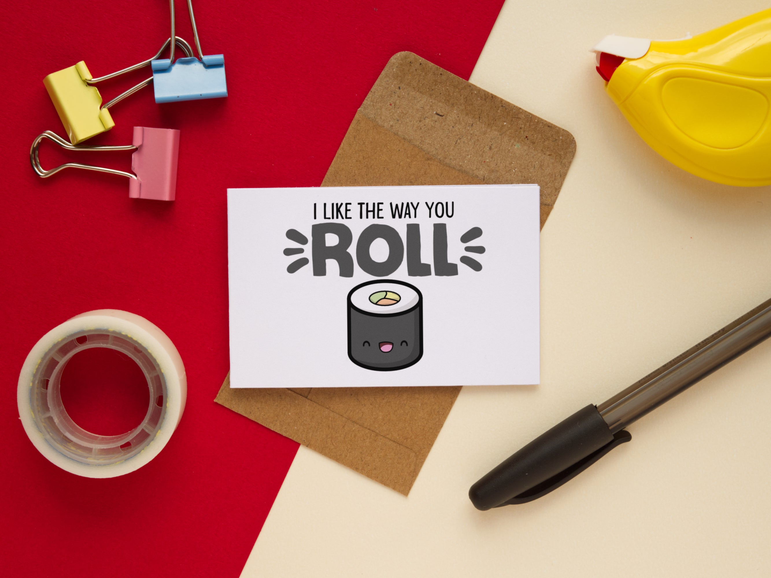 Mini Food & Fruit Kawaii Cards 5-Pack