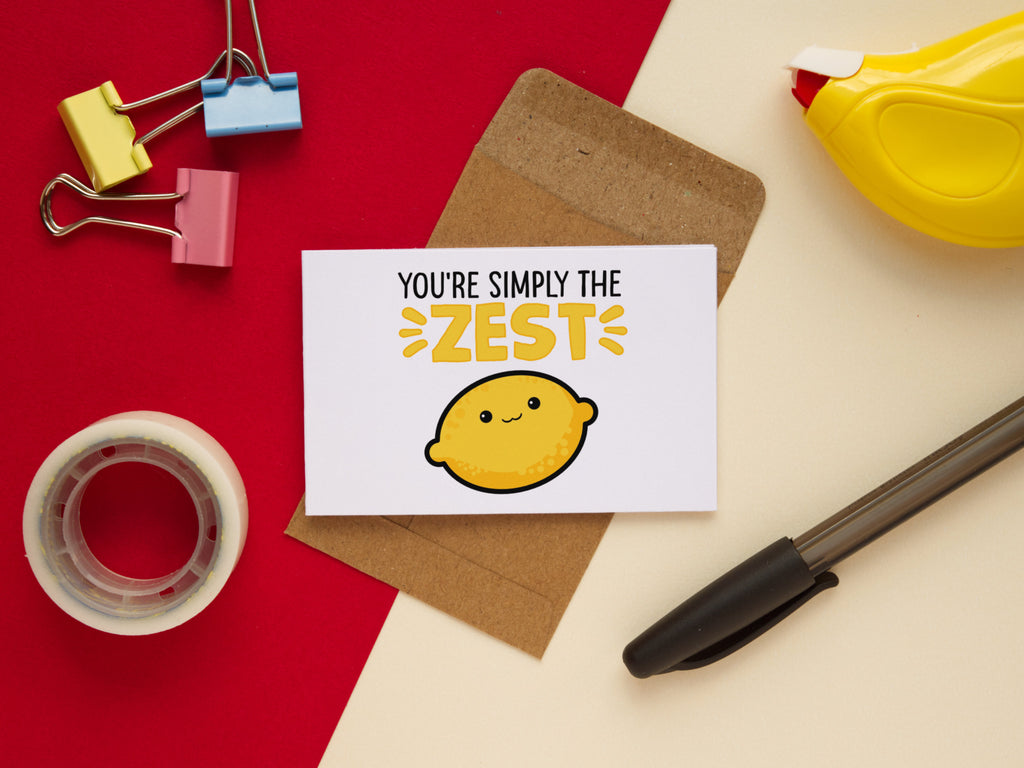 Mini Food & Fruit Kawaii Cards 5-Pack