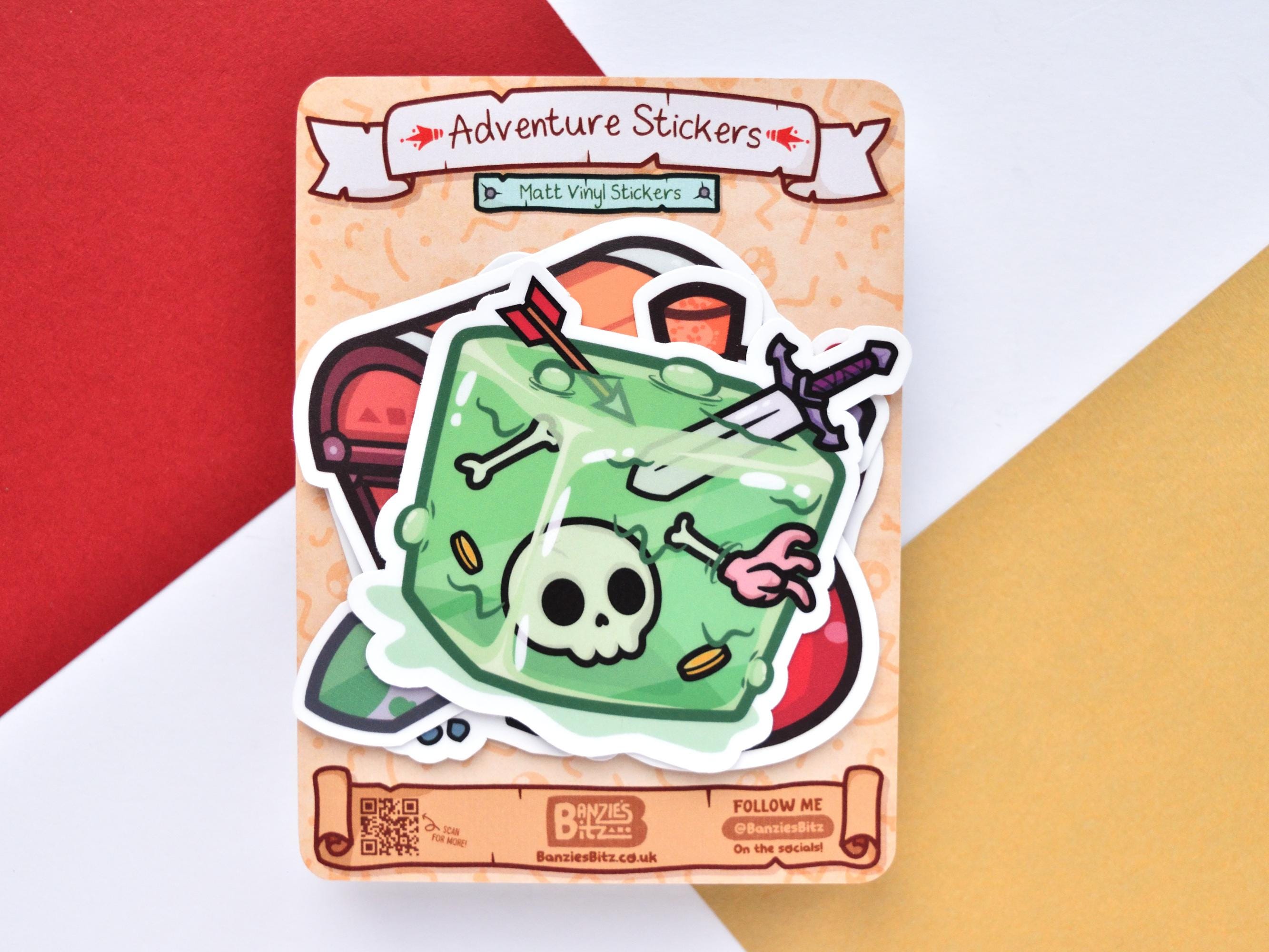 Adventure/DnD Sticker Pack