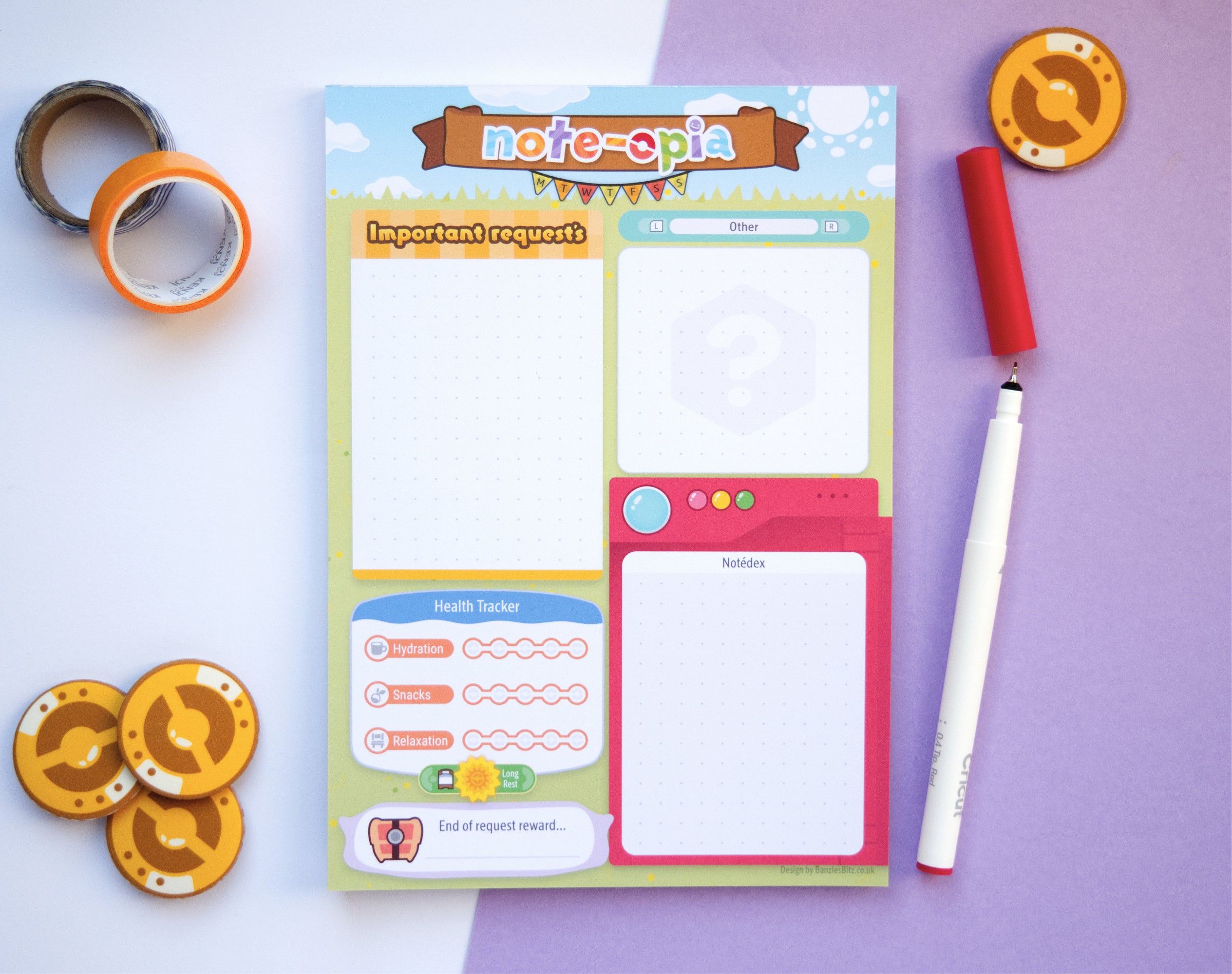 A5 Pokopia UI Task Planner