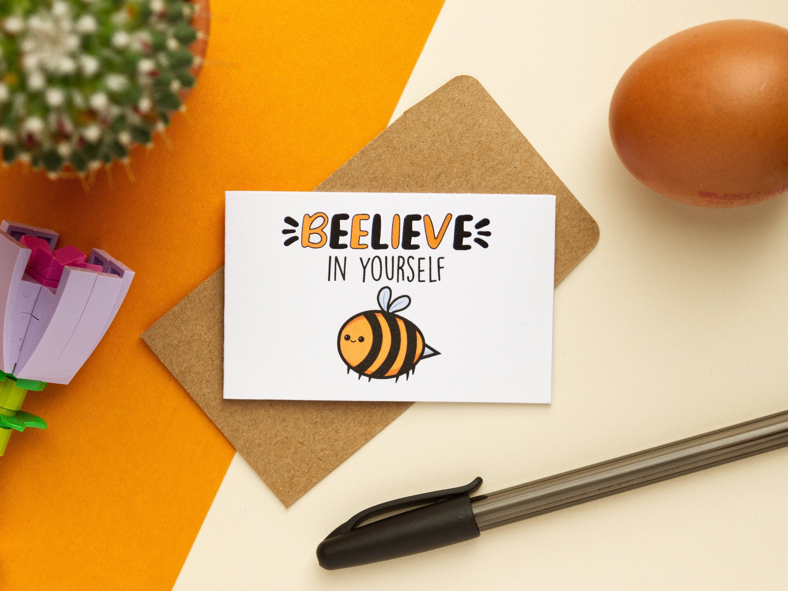 Blank Mini Kawaii Cards 5-Pack