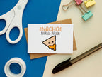 5 Mini Kawaii Snack Food Pun Cards 5-Pack