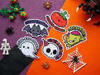 Halloween Pun Stickers: Spooky Kawaii Vinyl Decals (5 Pack)