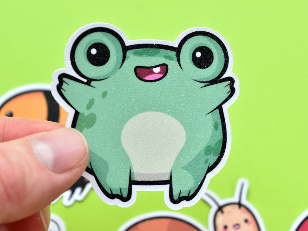 Glitter Critter Vinyl Sticker Pack