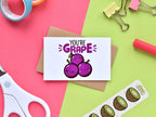 Summer Kawaii Fruit Pun Mini Cards 5-Pack