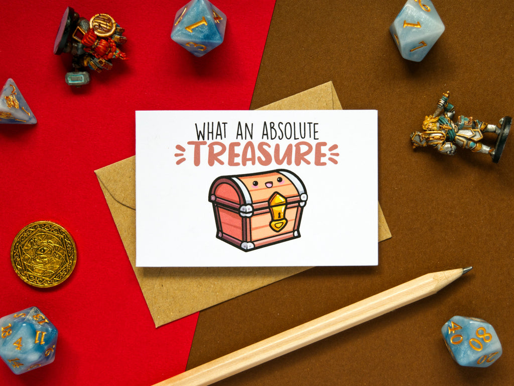 Kawaii DnD/Adventure Pun Cards 5-Pack
